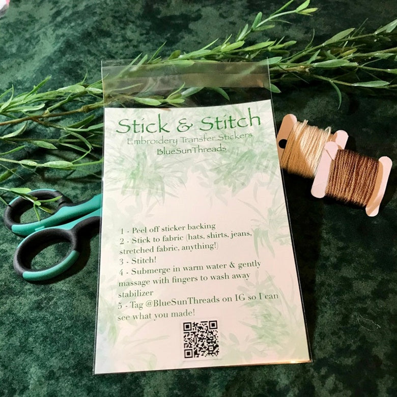 Dinosaur Skull Stick & Stitch Pack